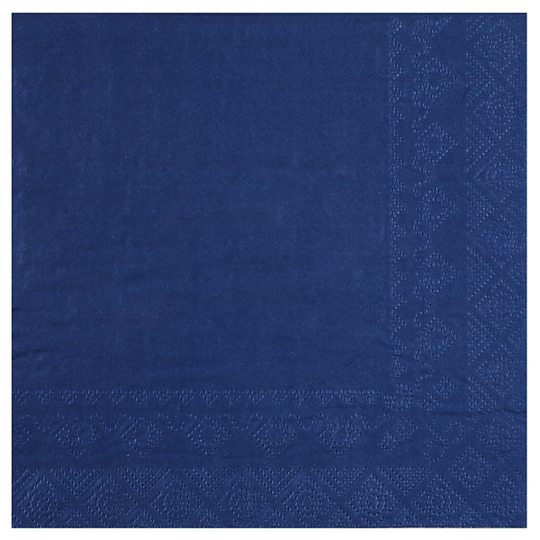 25 Servietten - Blau