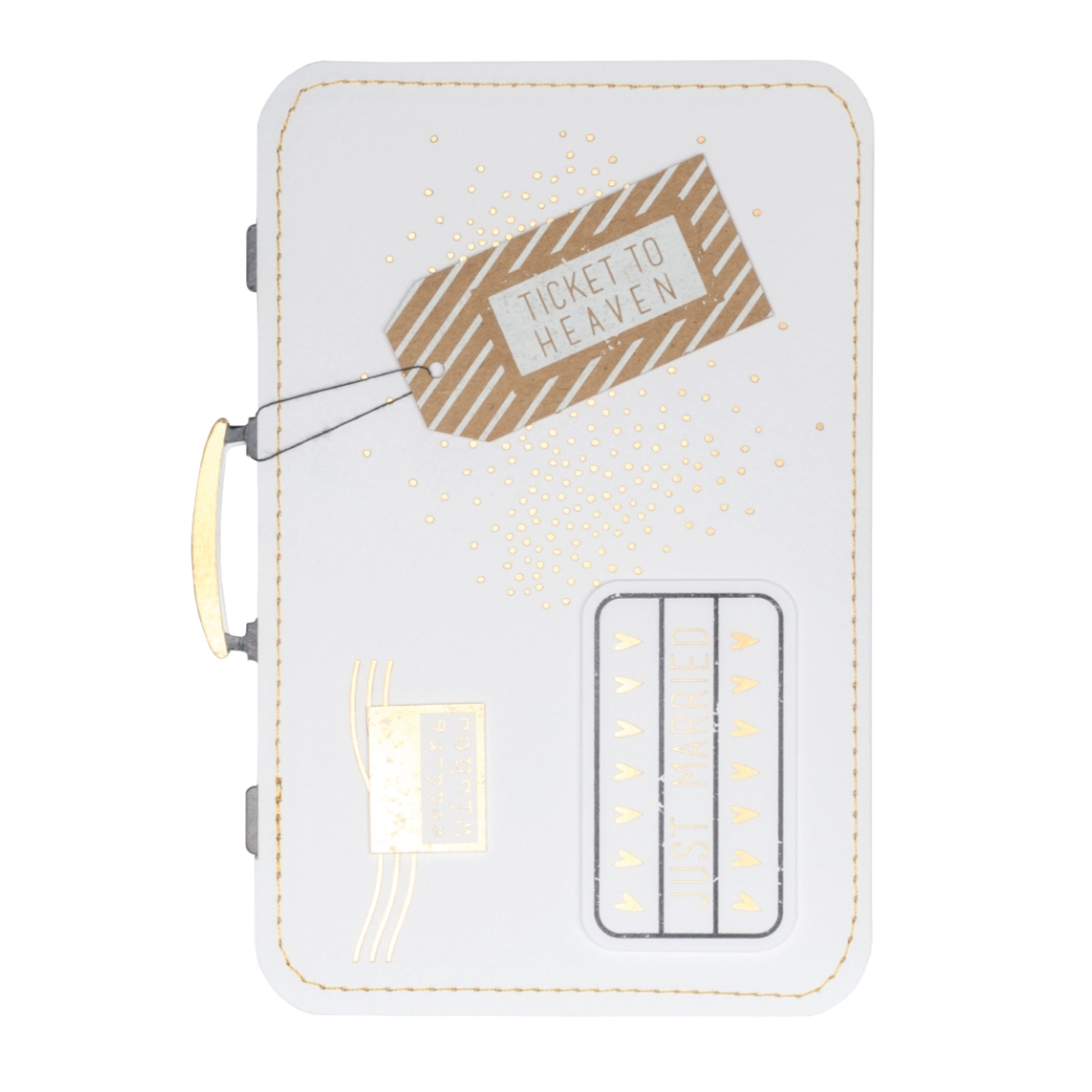 Räder Design - Kofferkarte "Just Married" Räder Design - Kofferkarte "Just Married"