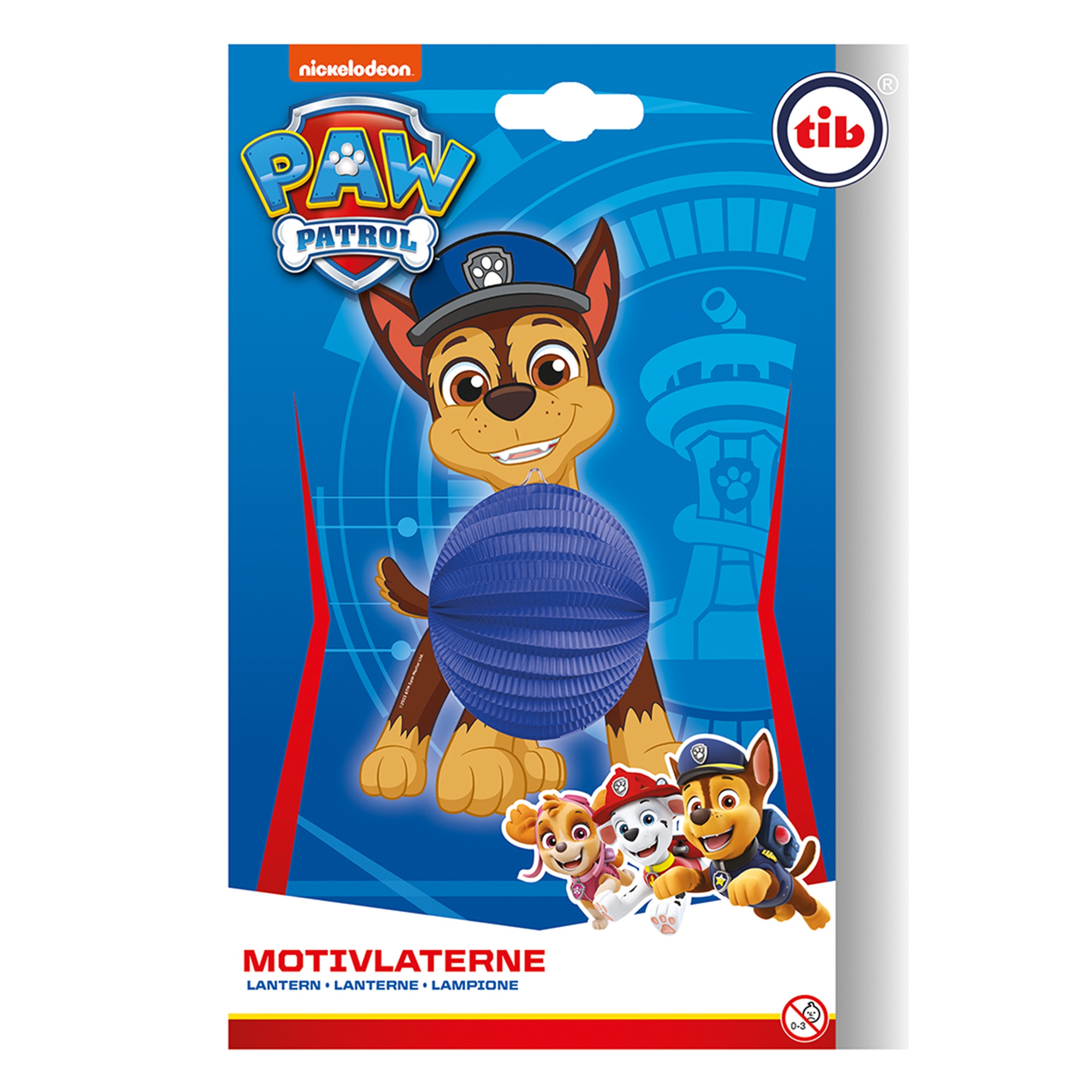 Motiv Laterne "Paw Patrol Chase" Motiv Laterne "Paw Patrol Chase"