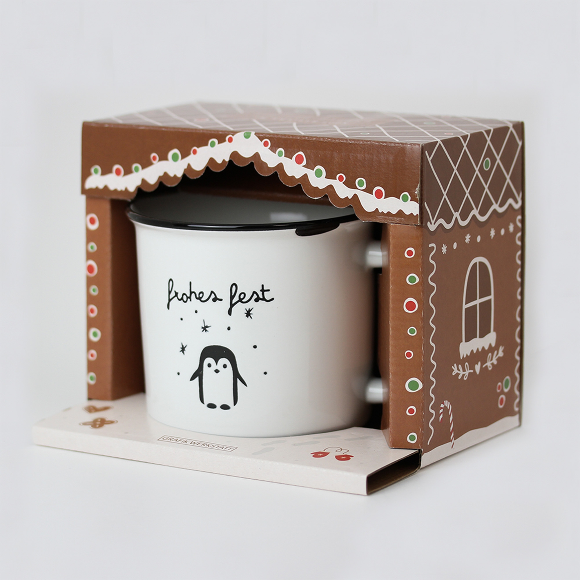 Becher Vintage "Frohes Fest" Becher Vintage "Frohes Fest"