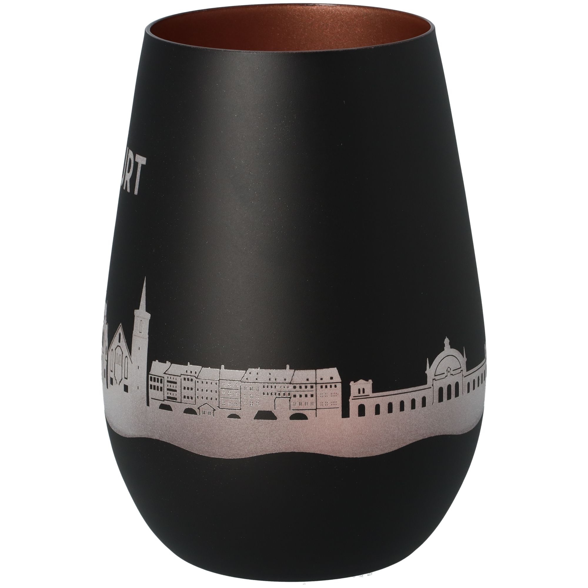 Windlicht Skyline Erfurt Schwarz/Bronze Windlicht Skyline Erfurt Schwarz/Bronze