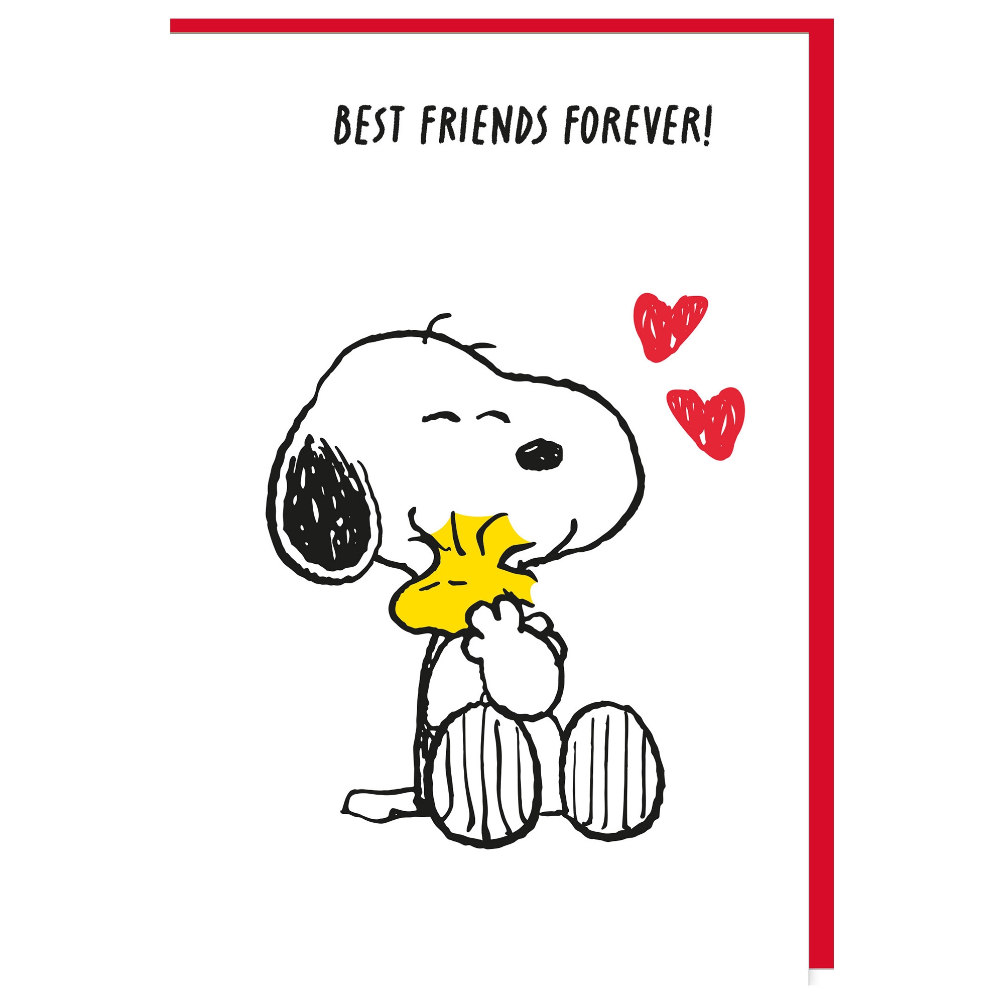Karte "Snoopy Best Friends" Buch, Veröffentlichung, Comics, Person, Riechen