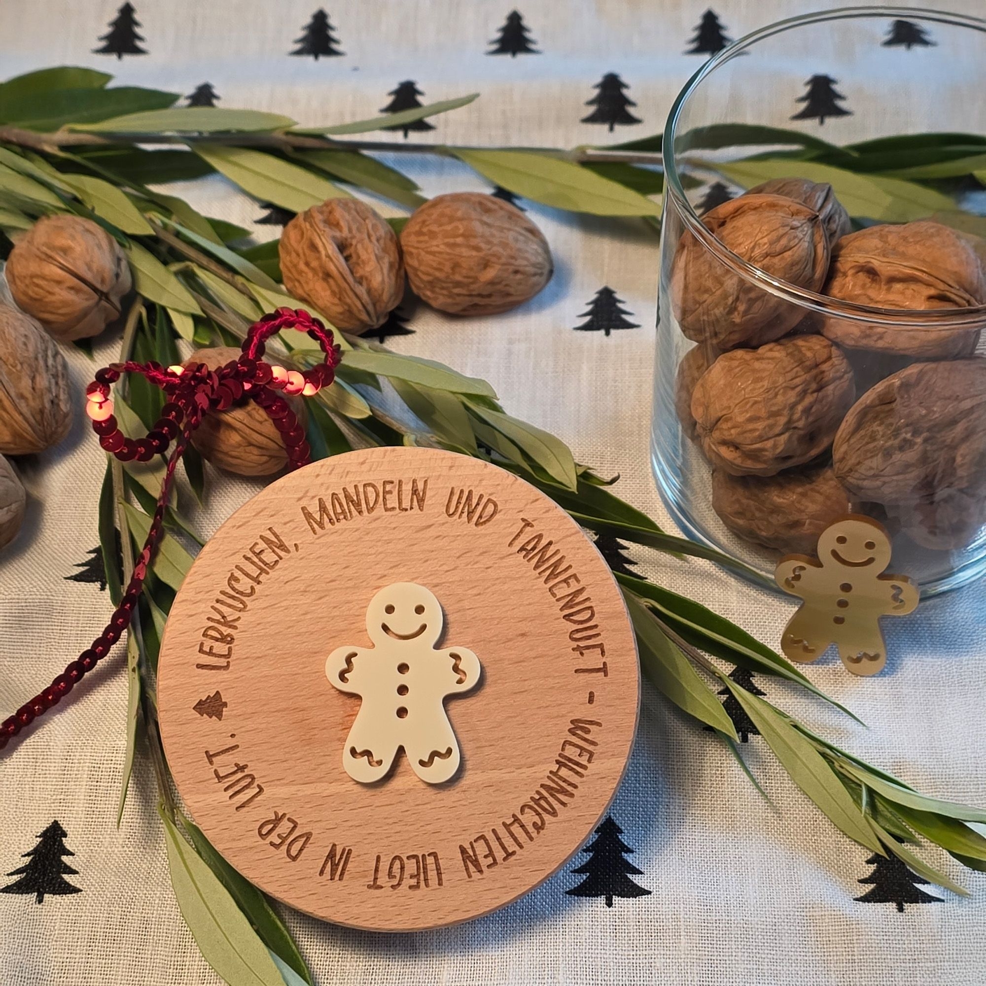 Geschenkglas "Weihnachten" Ivory Essen, Nuss, Pflanze, Produzieren, Gemüse