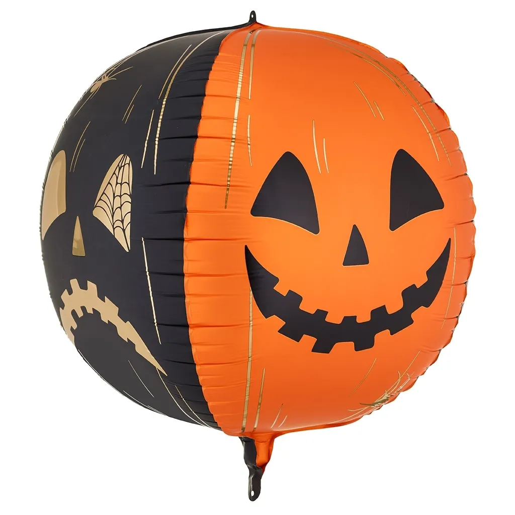 Folienballon "Gruselige Kürbisse" 50cm