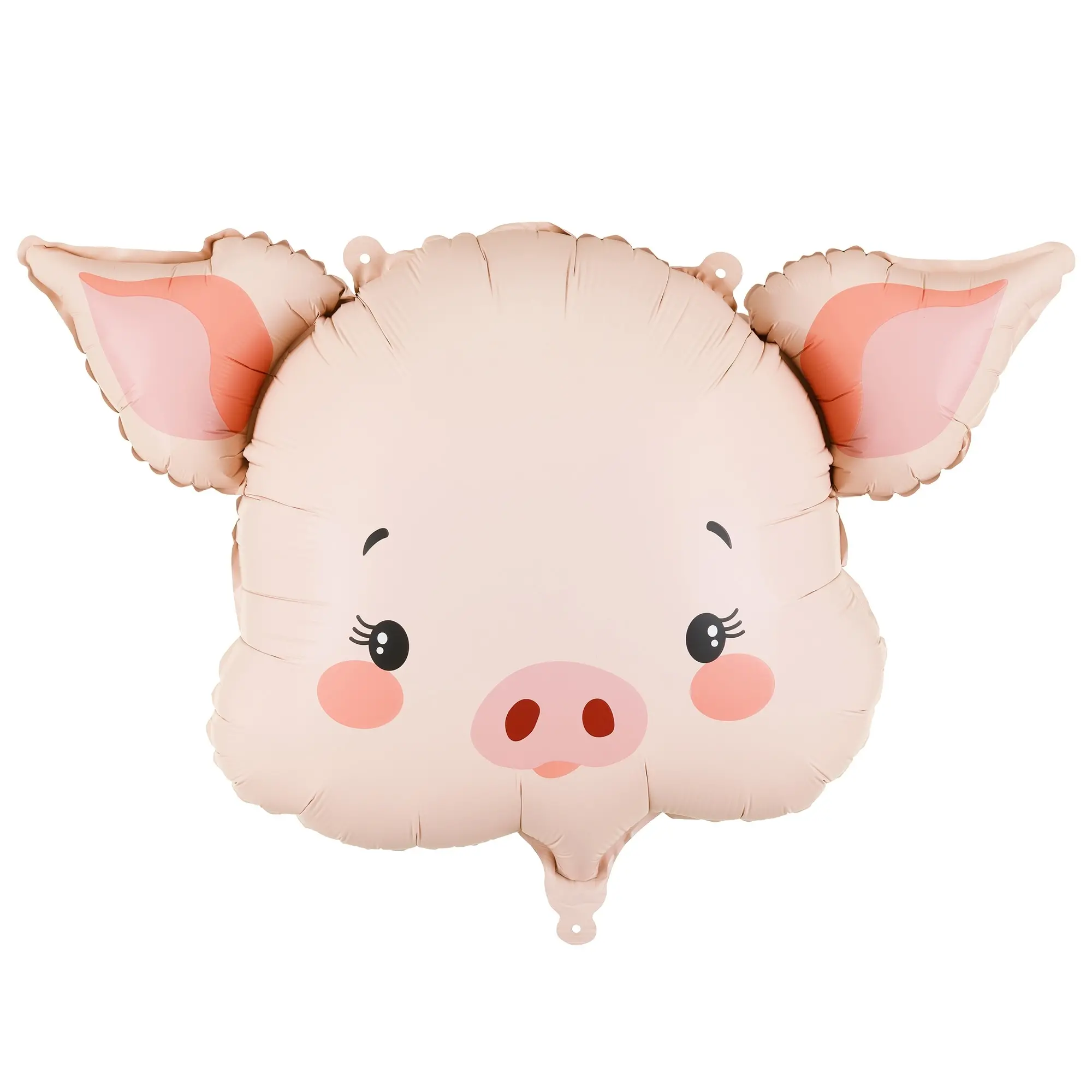 Schweineballon, Luftballon, Gesicht Ballon, Süßes Pink, Folienballon