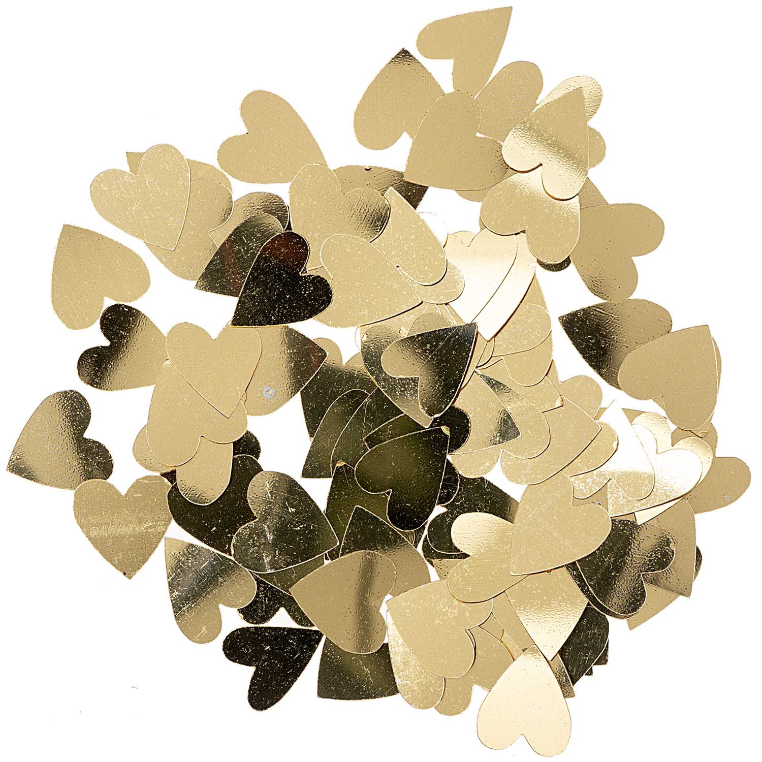 Konfetti - Flitterstreu ♥, Gold Konfetti - Flitterstreu ♥, Gold