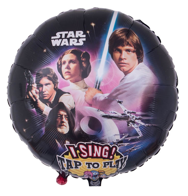 Musikballon Star Wars 71cm Musikballon Star Wars 71cm