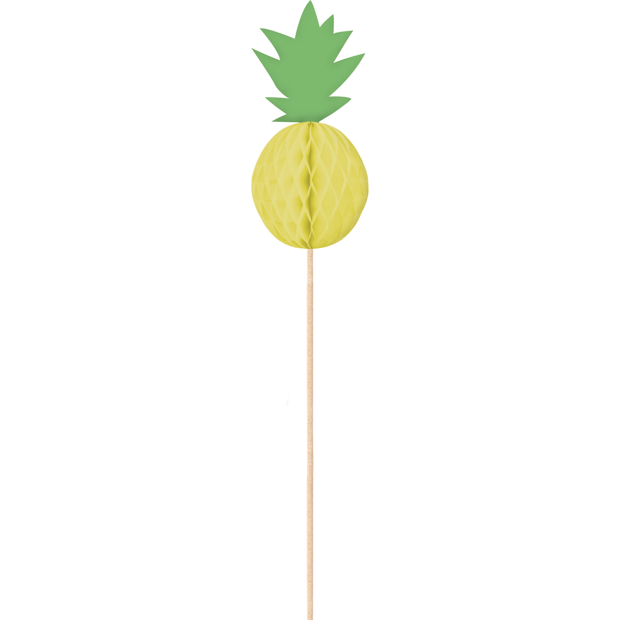 Ananas Party Vibes - 10 Deko-Party-Picks Blatt, Pflanze, Golf, Golfball, Sport