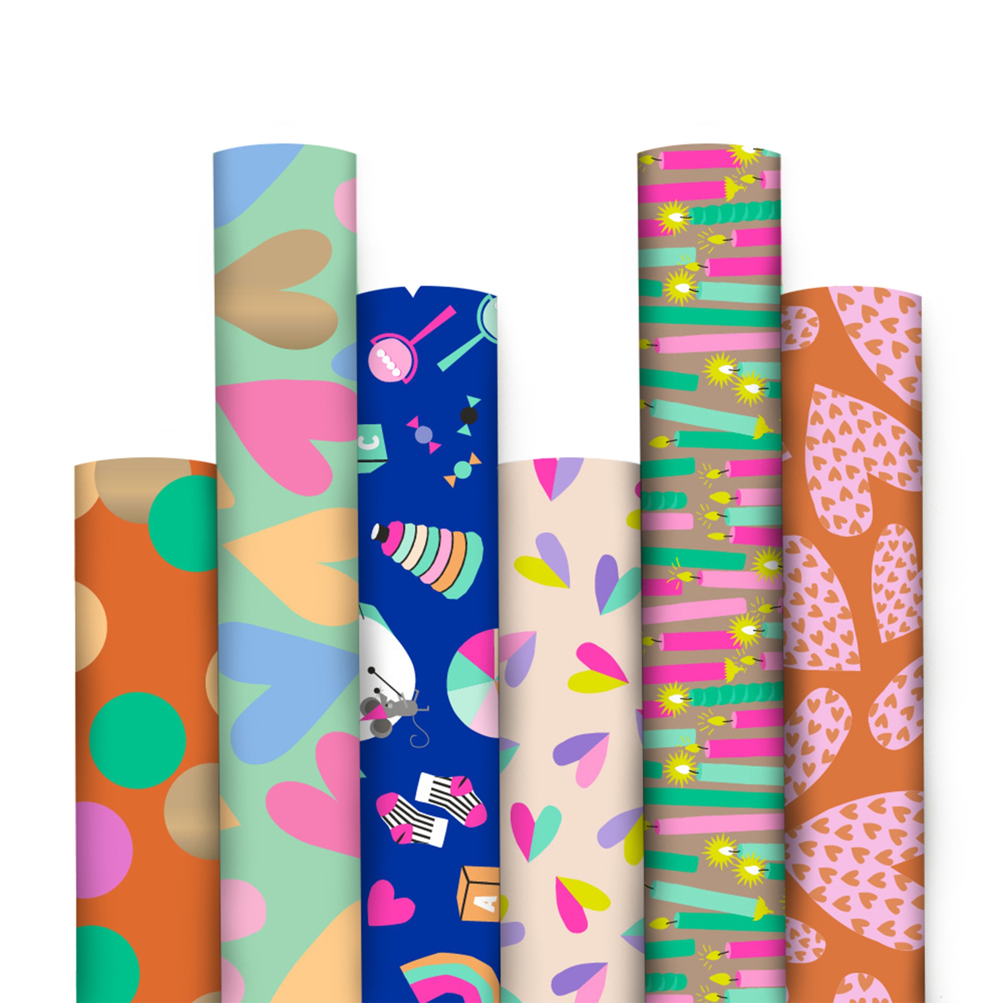 Geschenkpapier "Große Herzen" 3 m Geschenkpapier "Große Herzen" 3 m