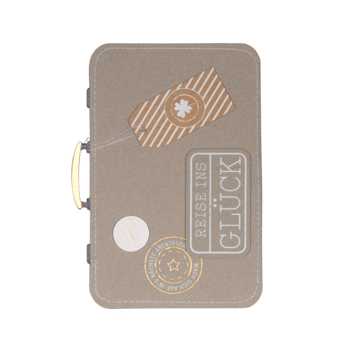 Räder Design - Kofferkarte "Reise ins Glück" Räder Design - Kofferkarte "Reise ins Glück"