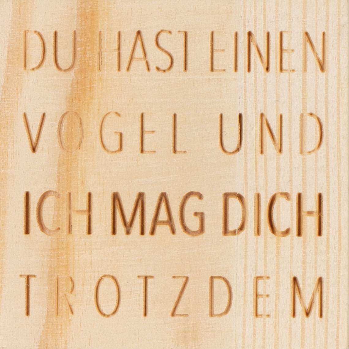 Räder Design - Glückskästchen "Vogel"