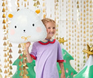 Folienballon "Eisbär" 45cm Folienballon "Eisbär" 45cm