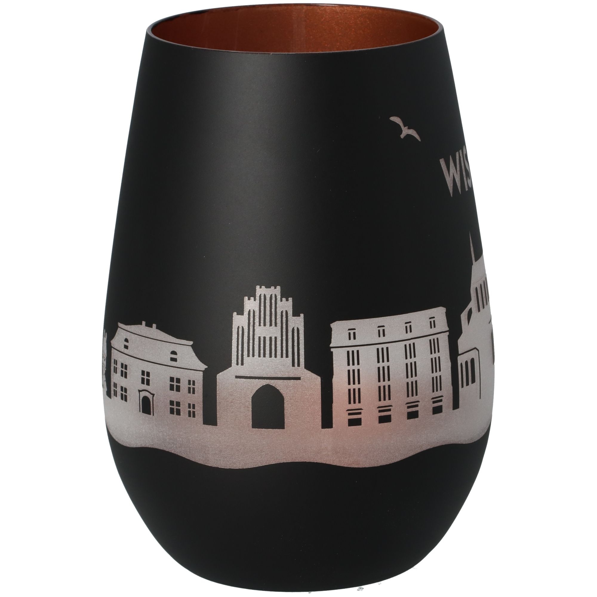 Windlicht Skyline Wismar Schwarz/Bronze Windlicht Skyline Wismar Schwarz/Bronze