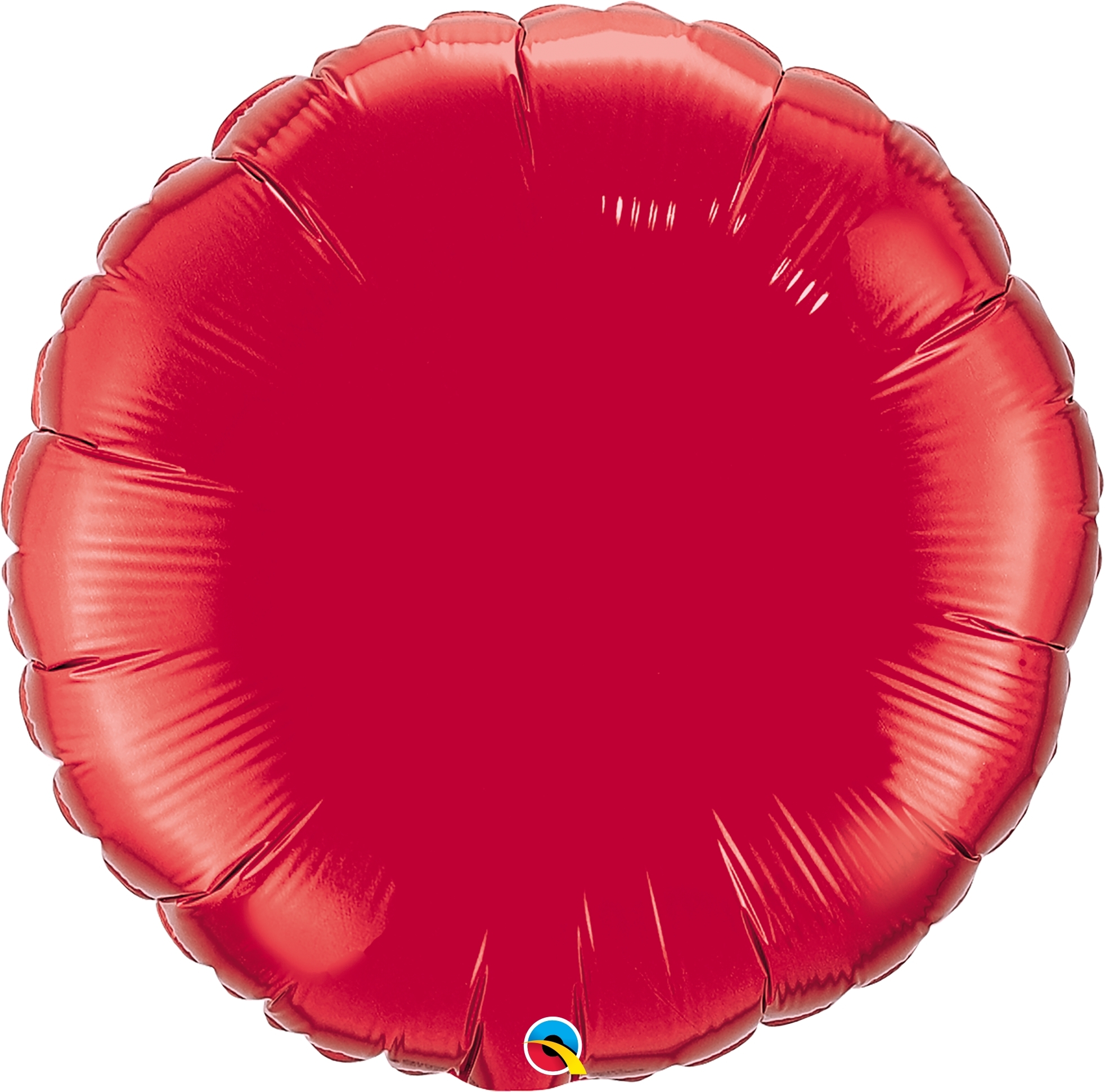 Folienballon Rund Rot 90 cm
