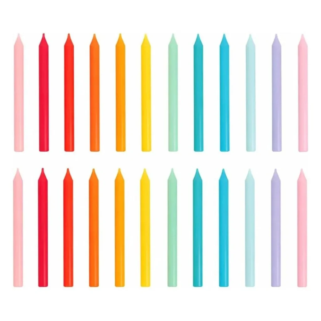 Buntstifte, Kunstbedarf, Pastellfarben, Kerzenform, Stifte-Set