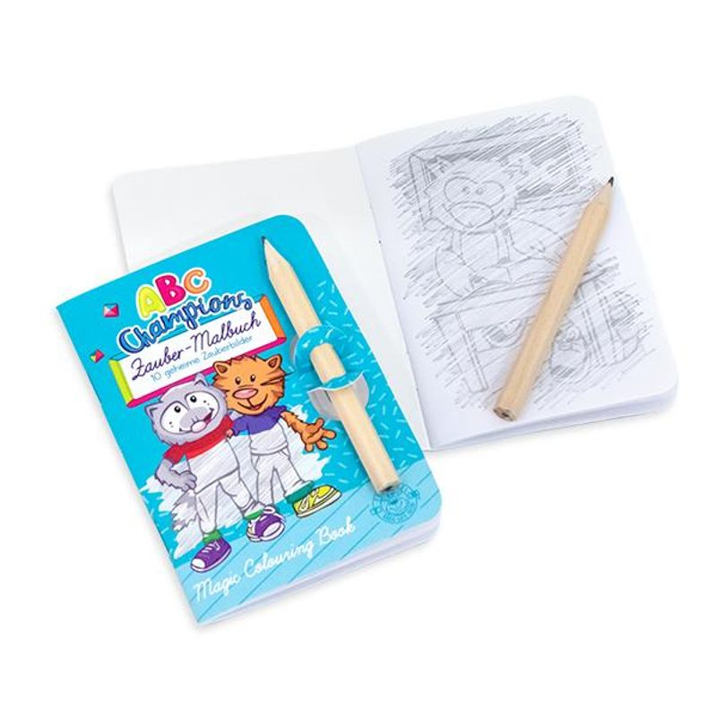 Zauber Malbuch mit Bleistift