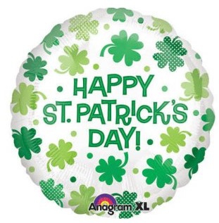 Folienballon "Happy St. Patrick's Day" 45cm