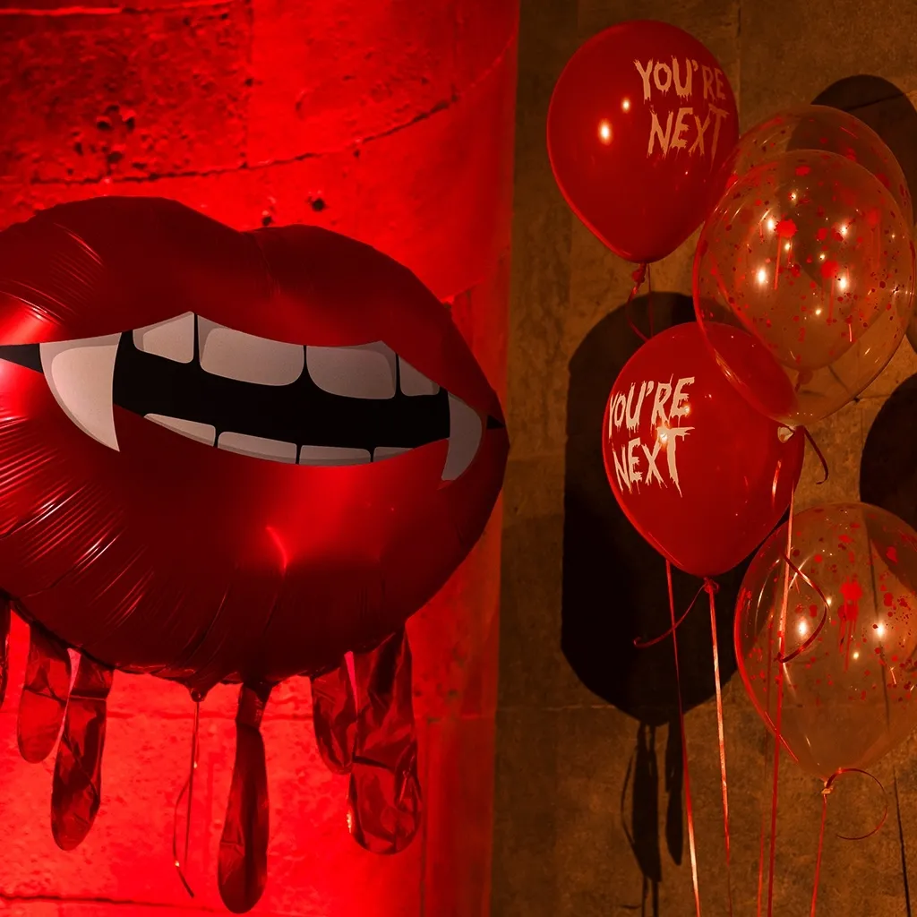 6 Latexballons im Set "You´re Next"