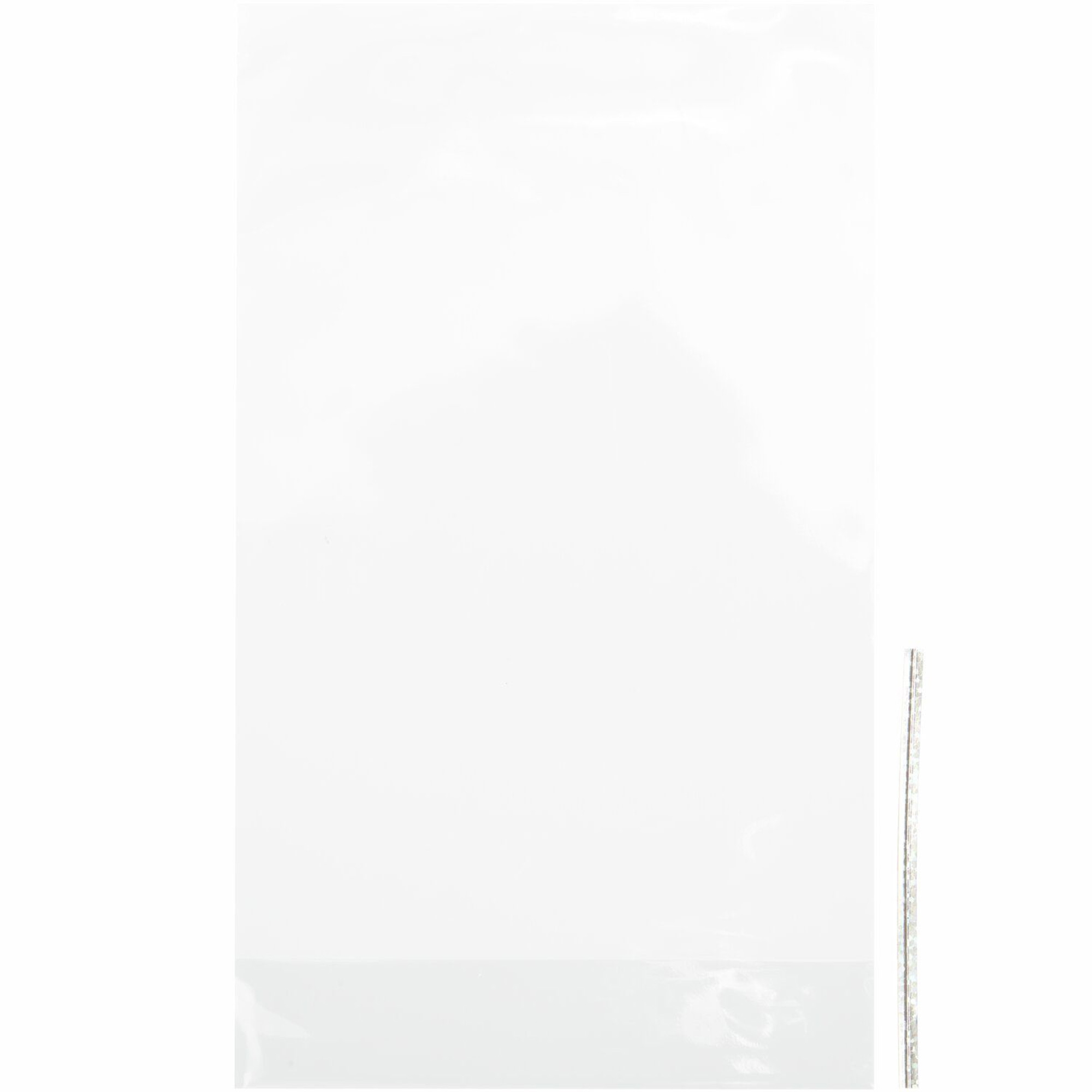 10 Kekstüten "Transparent" M Weißes Brett