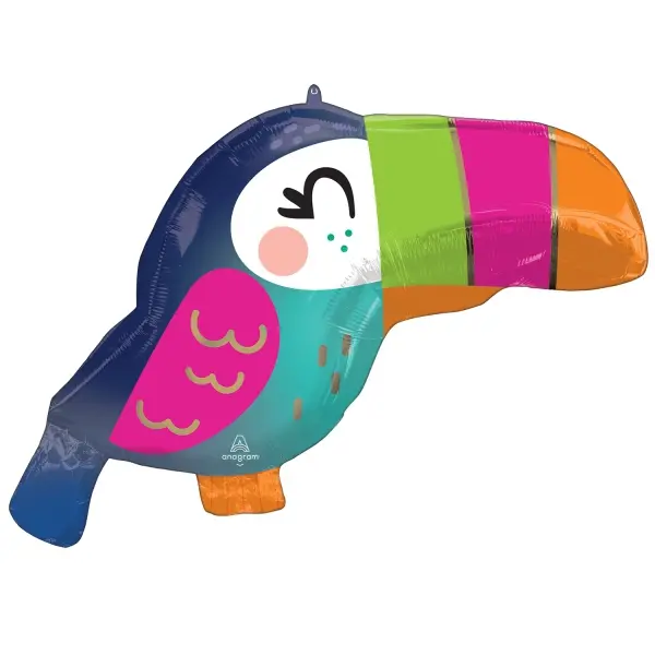 Folienballon "Toucan" 68x38cm