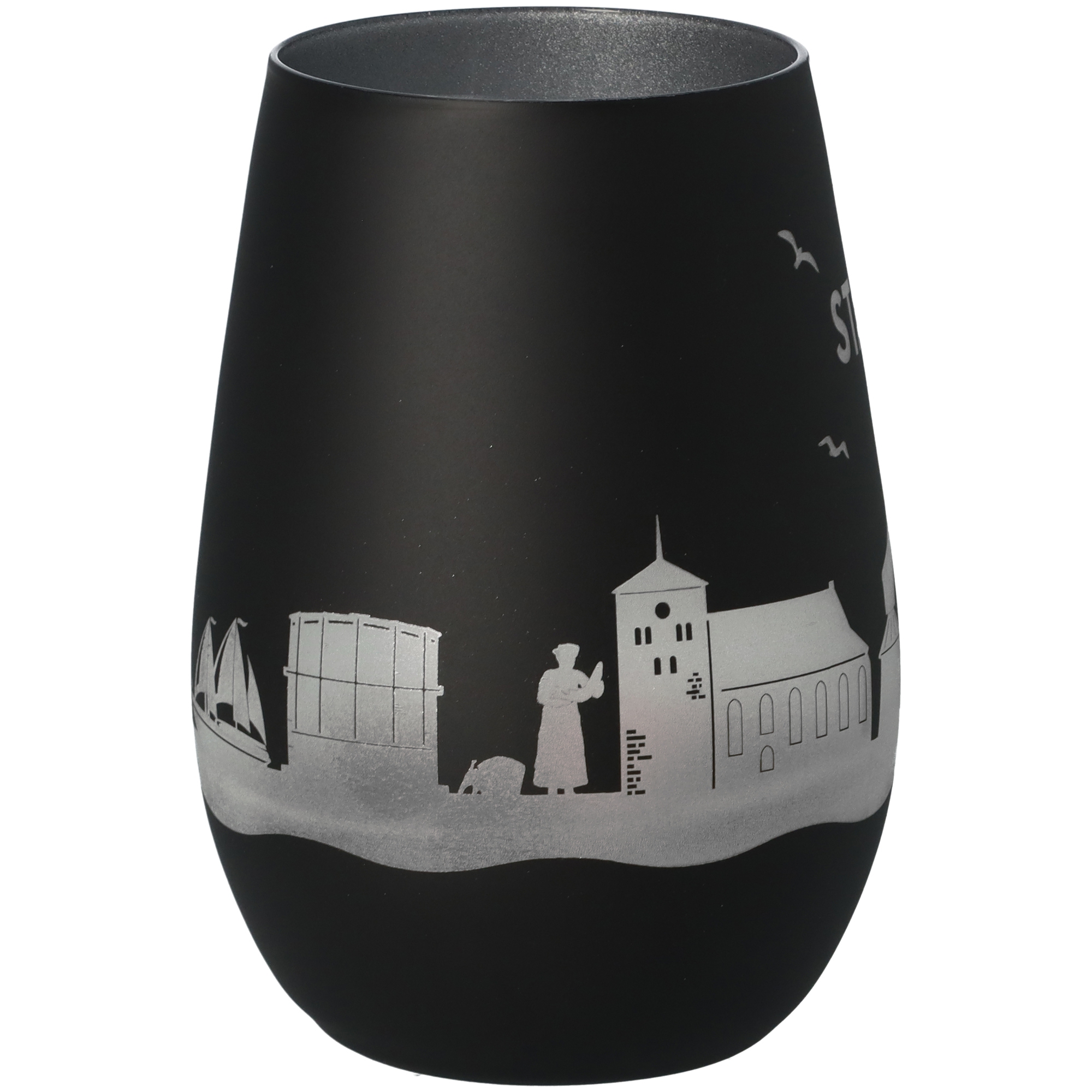 Windlicht Skyline Stade Schwarz/Silber Windlicht Skyline Stade Schwarz/Silber