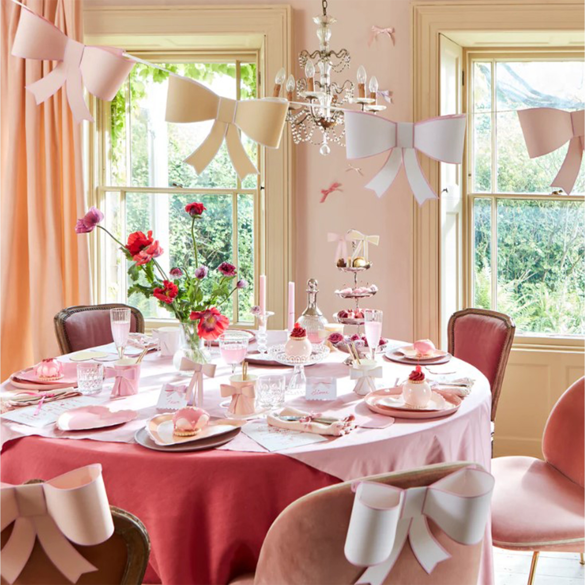 Meri Meri - 3D Schleifen Girlande 1,2 m Meri Meri - 3D Schleifen Girlande 1,2 m