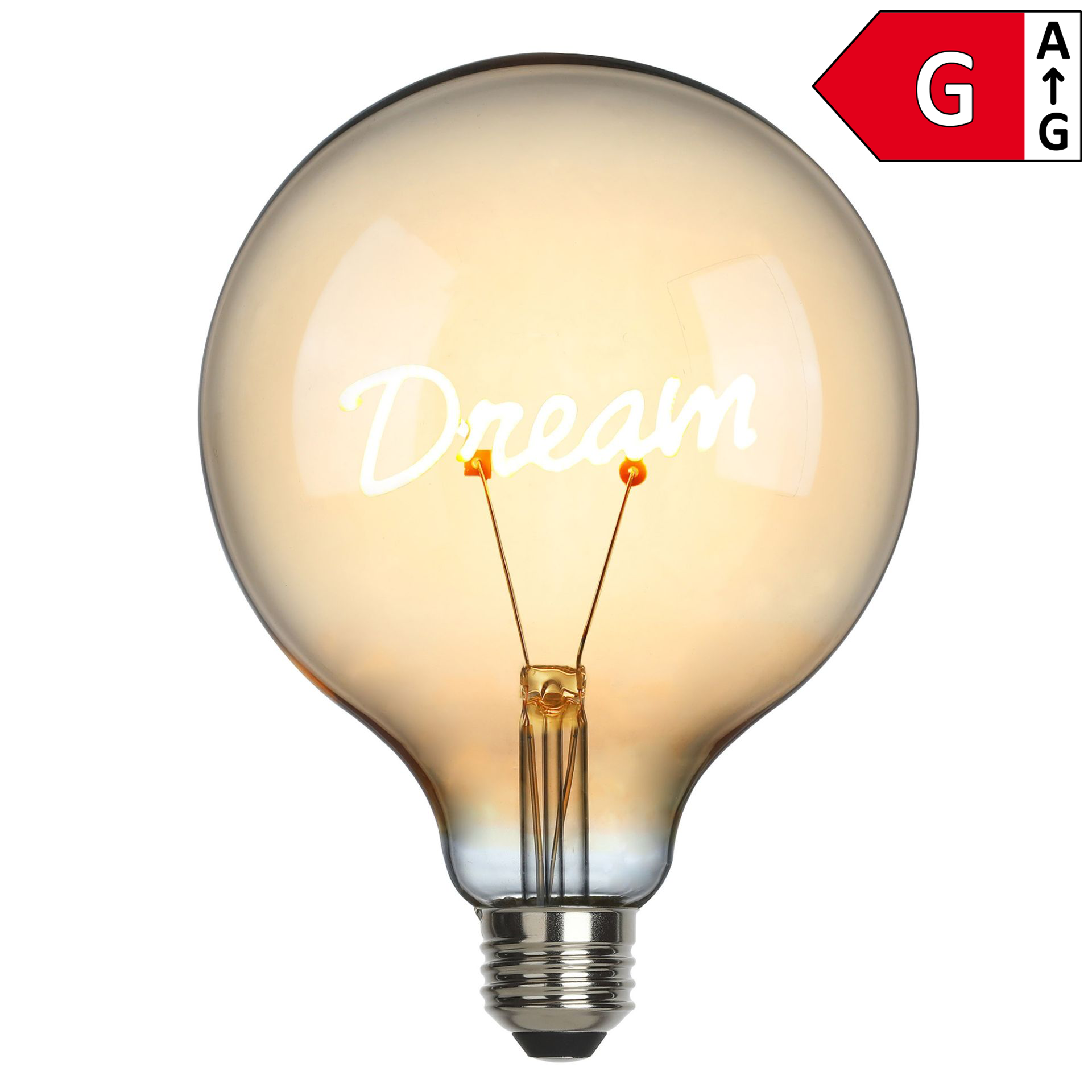 Sompex - LED Filament Leuchtmittel 12,5 cm, Dream Licht, Glühbirne