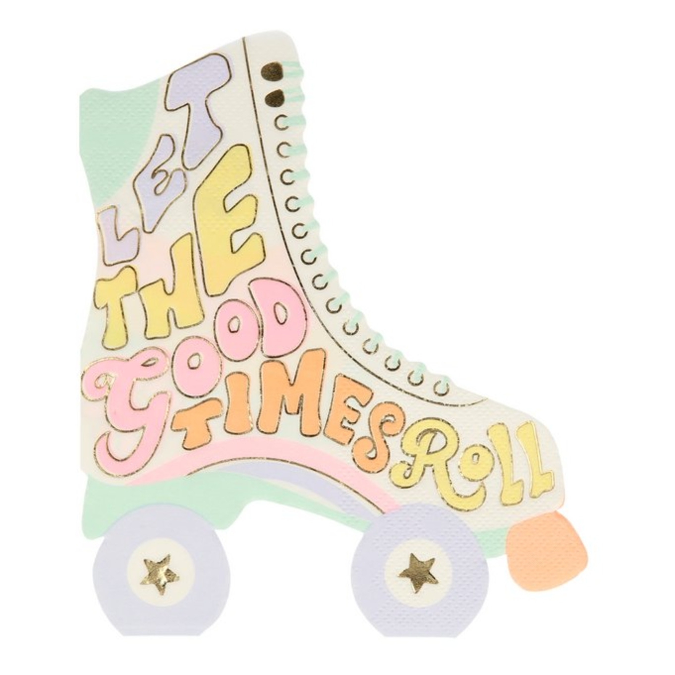 Meri Meri - 16 Servietten "Roller Skate" Meri Meri - 16 Servietten "Roller Skate"