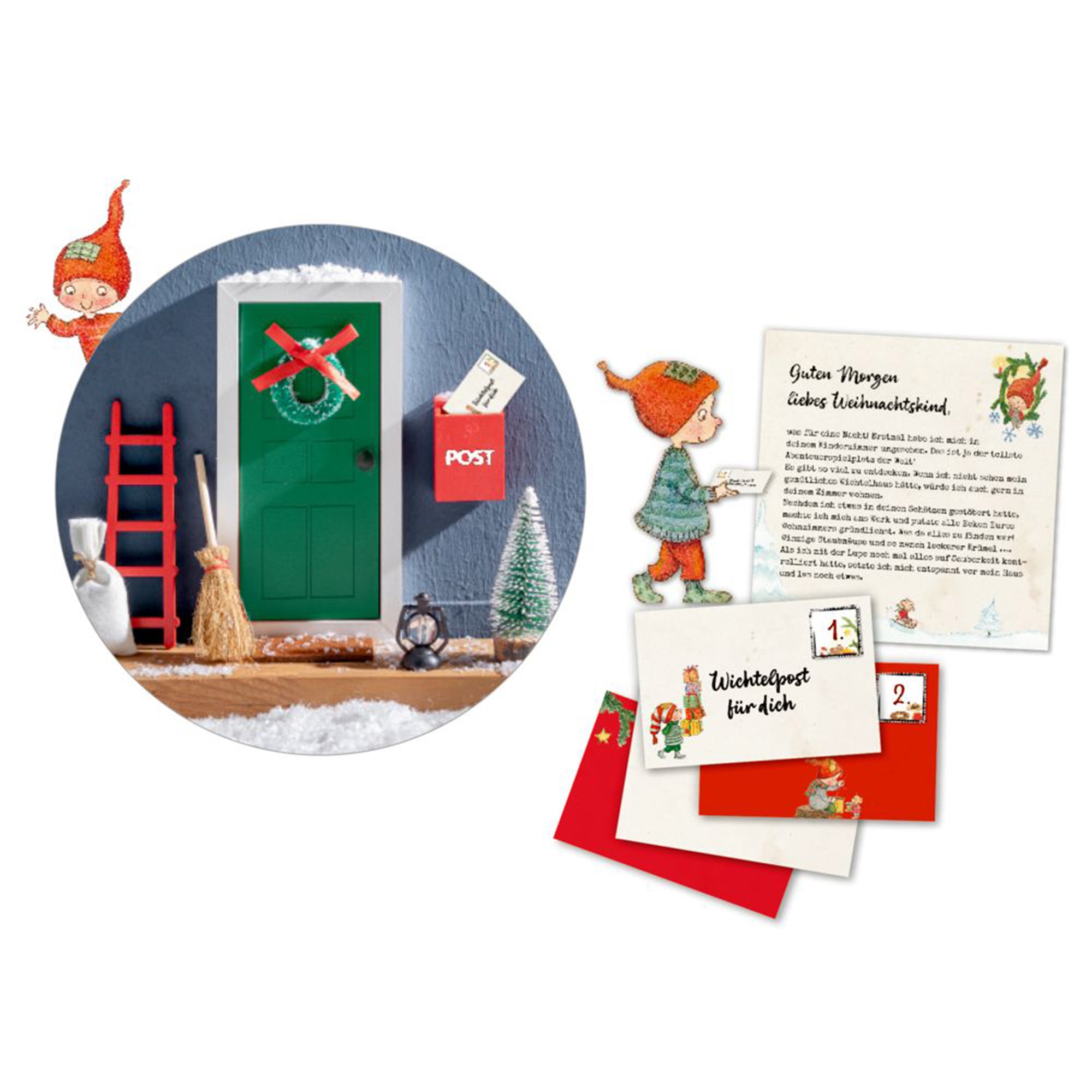 Wichteltür-Adventskalender-Set Wichteltür-Adventskalender-Set