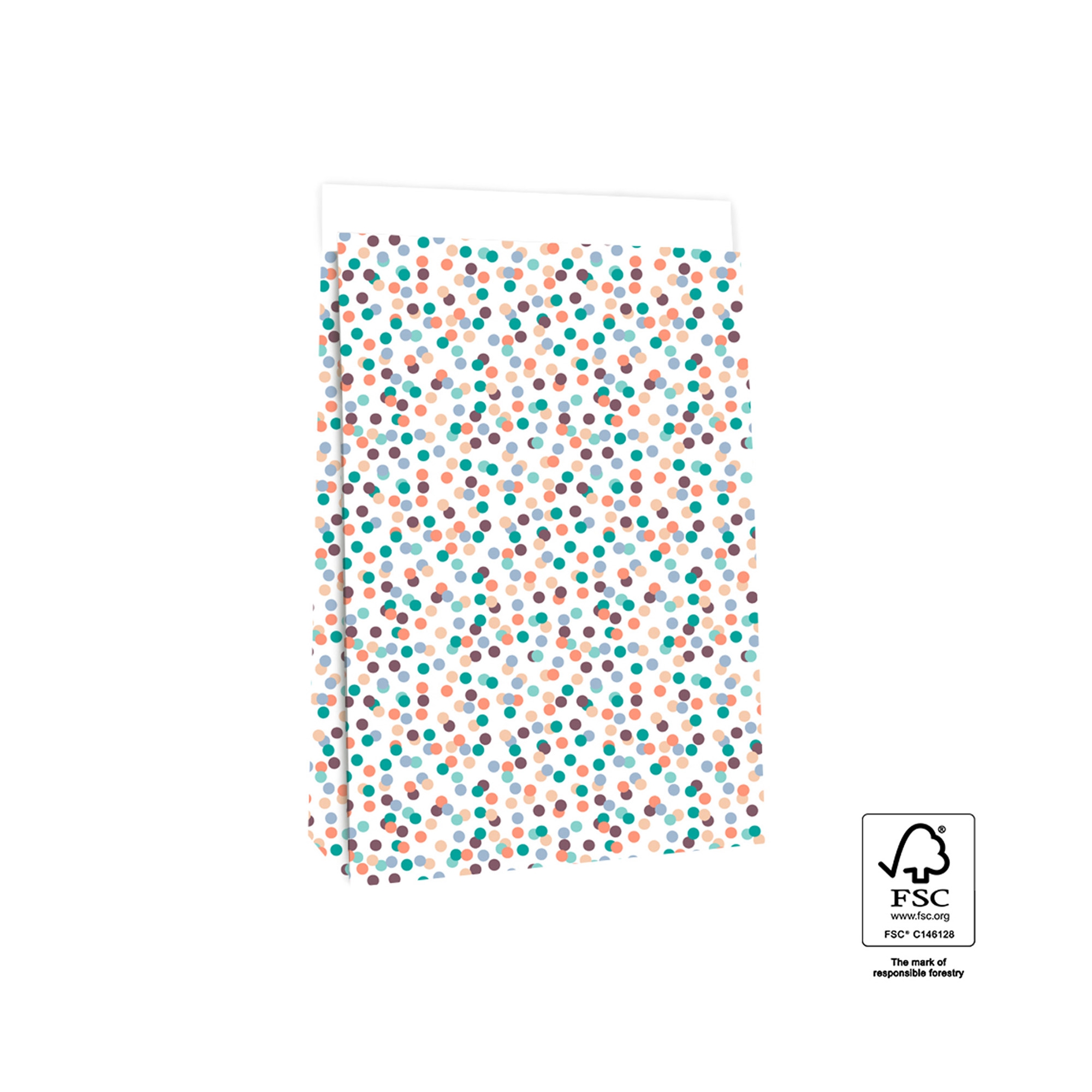 Blockbodenbeutel M "Small Confetti Multi" Blockbodenbeutel M "Small Confetti Multi"