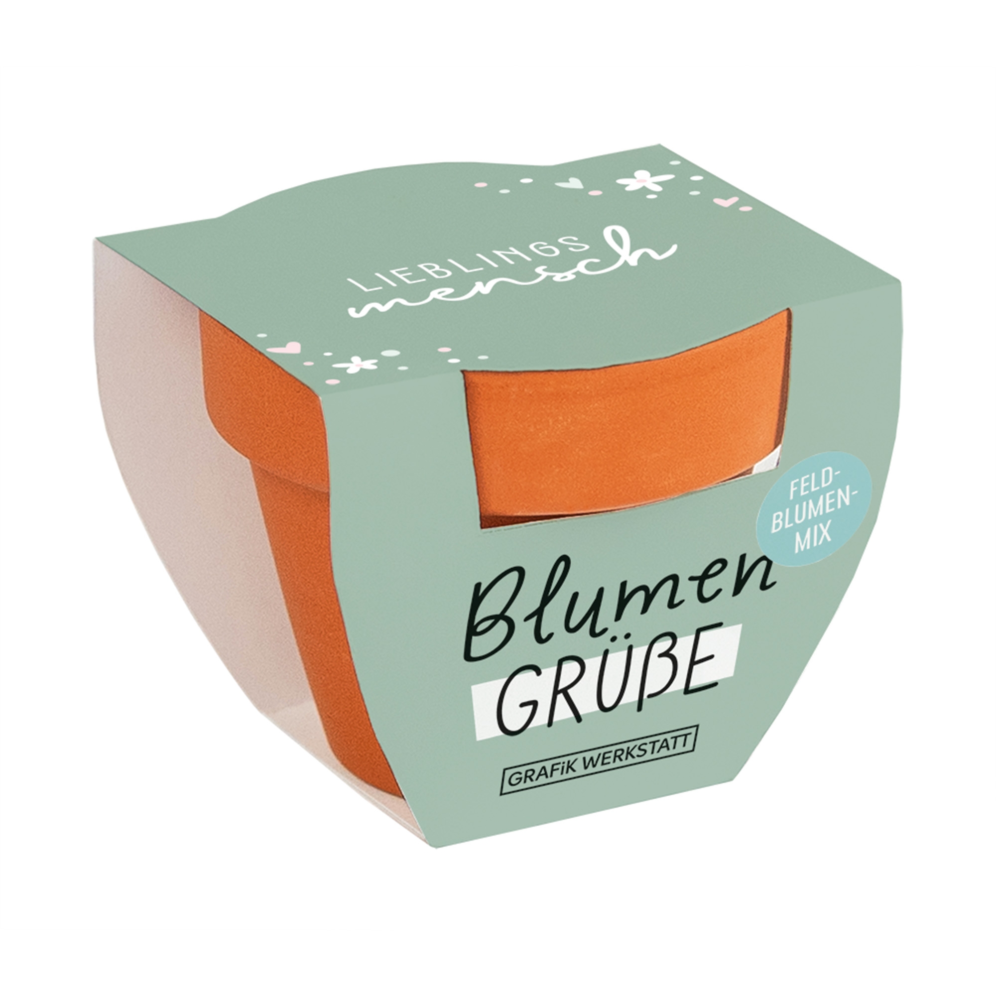 Blumengrüße "Lieblingsmensch" Flasche