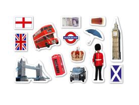 England - XXL Konfetti, 42 Teile England - XXL Konfetti, 42 Teile