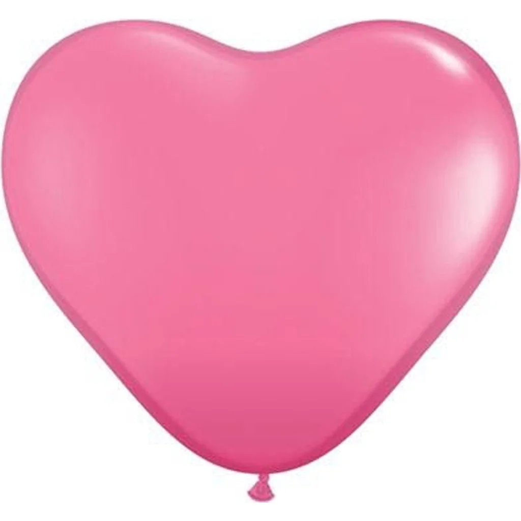 Herzballon, Luftballon, Pink, Herzform, Ballon