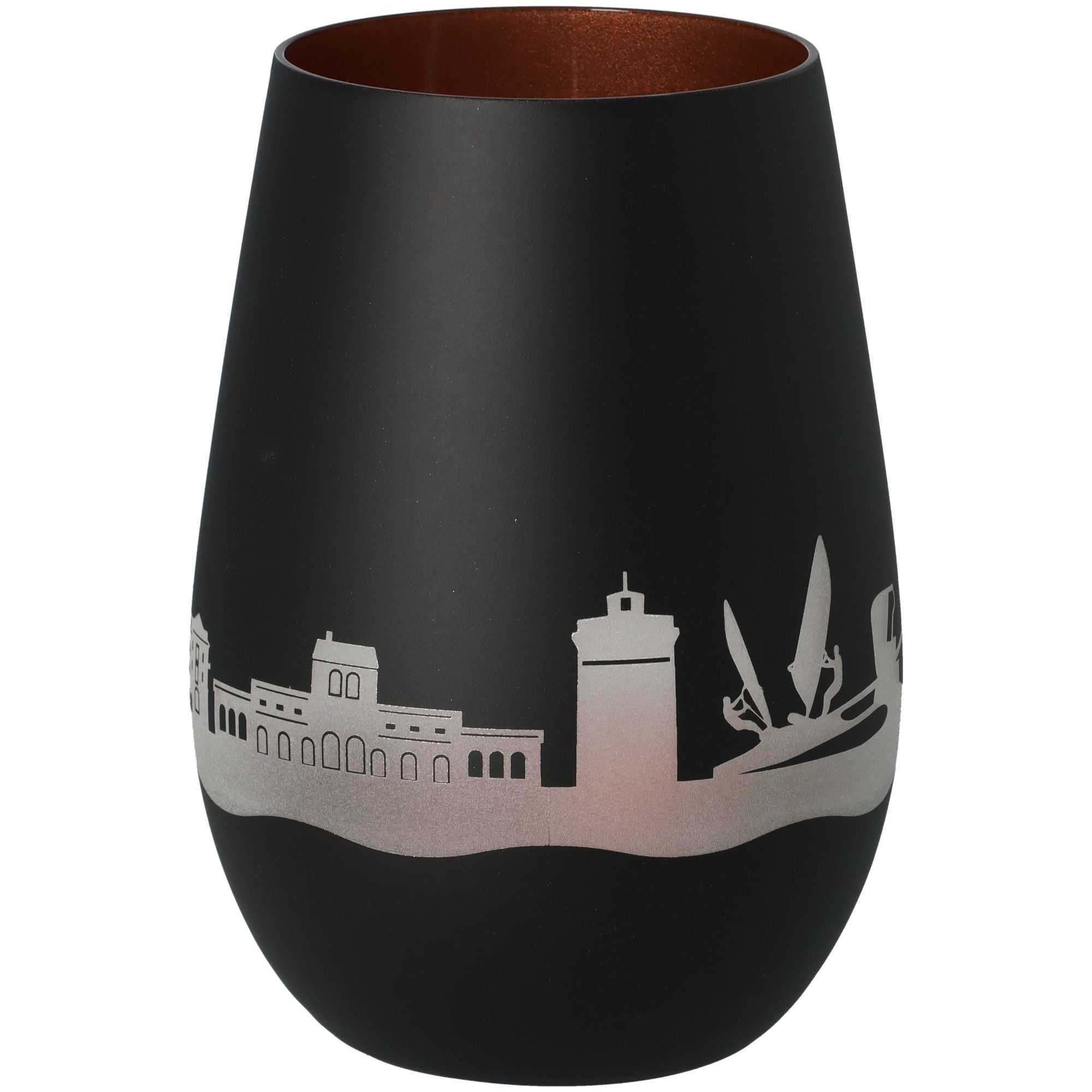 Windlicht Skyline Juist Schwarz/Bronze Windlicht Skyline Juist Schwarz/Bronze