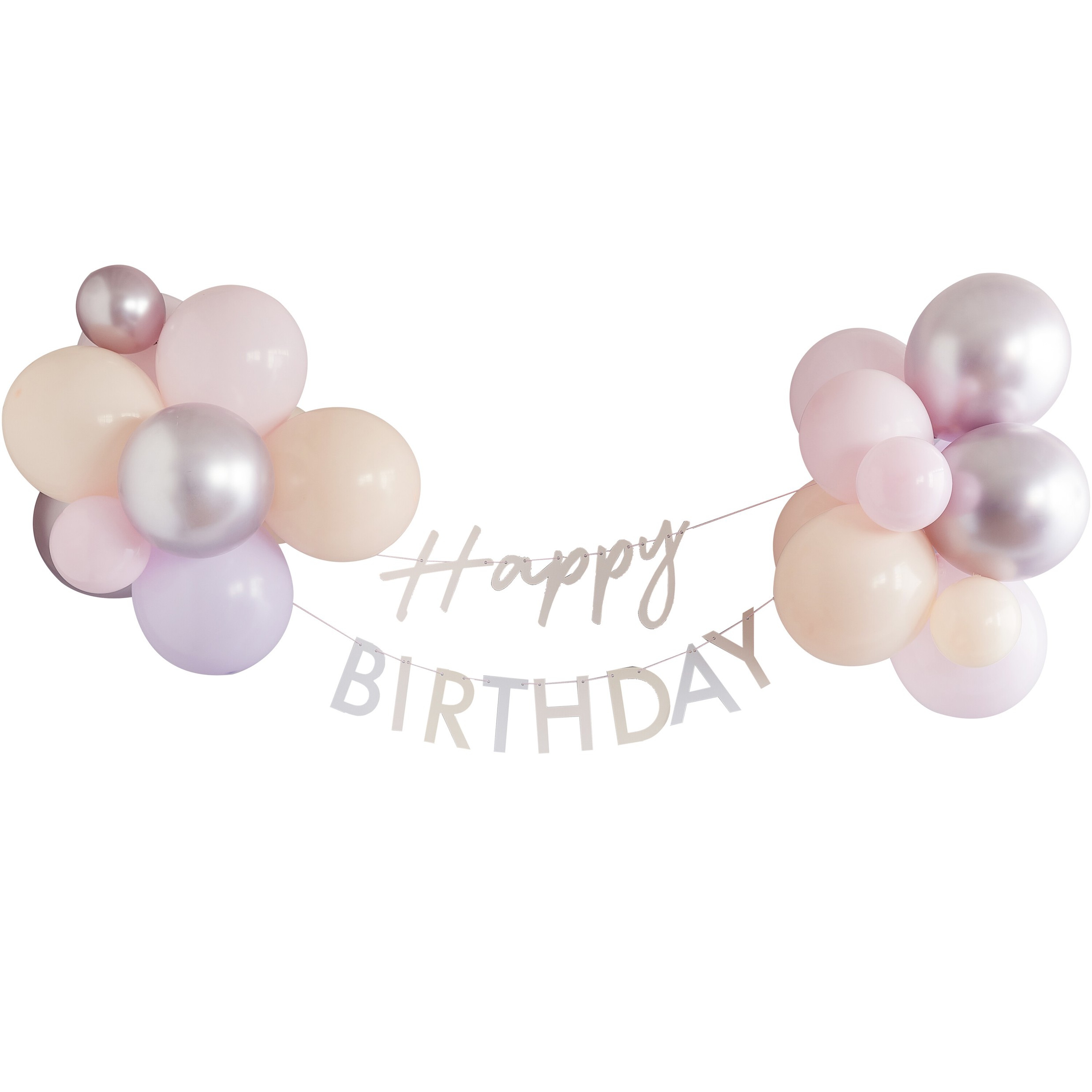 Girlandenset mit Ballons "Happy Birthday" Girlandenset mit Ballons "Happy Birthday"