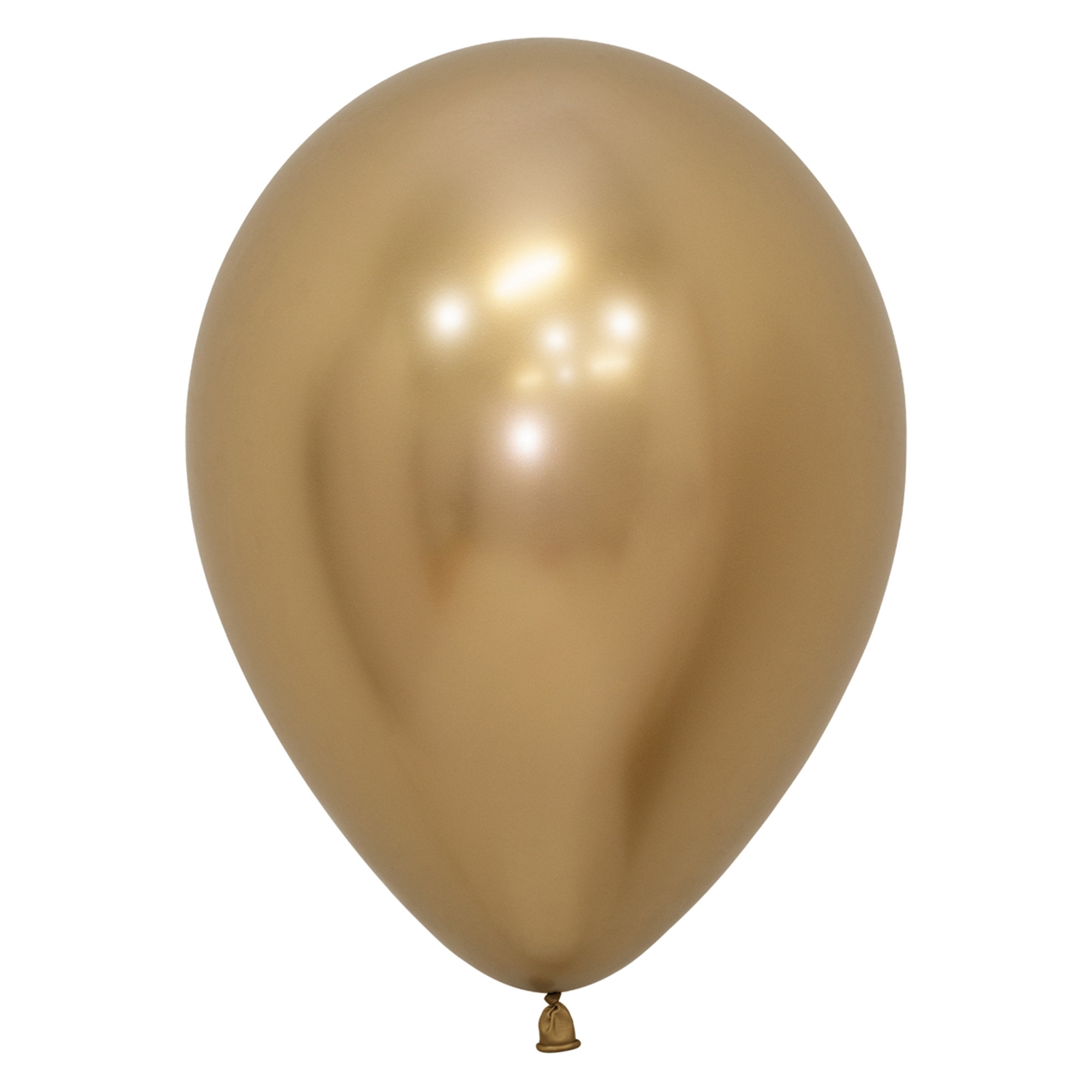 Sempertex Latexballon Reflex Gold Ø 30cm Luftballon, Zubehör, Schmuck