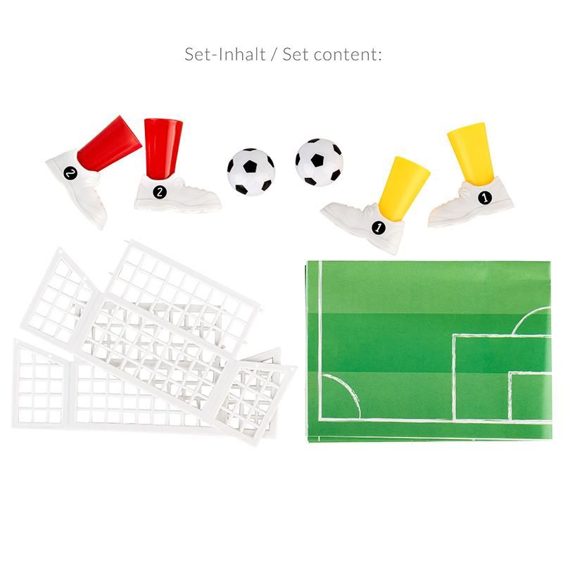 Finger-Fußball-Set für 2 Spieler 9-teilig Finger-Fußball-Set für 2 Spieler 9-teilig