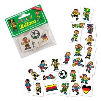 Fußball - 24 Mini-Tattoos