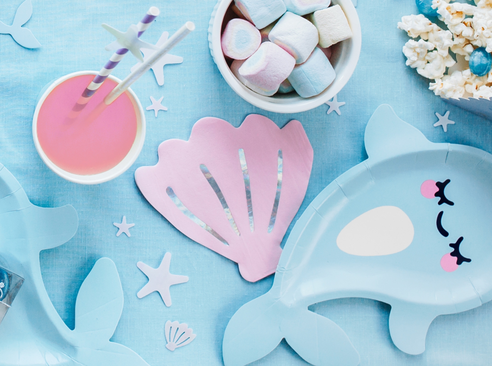 20 Servietten "Rosa Muschel" 20 Servietten "Rosa Muschel"