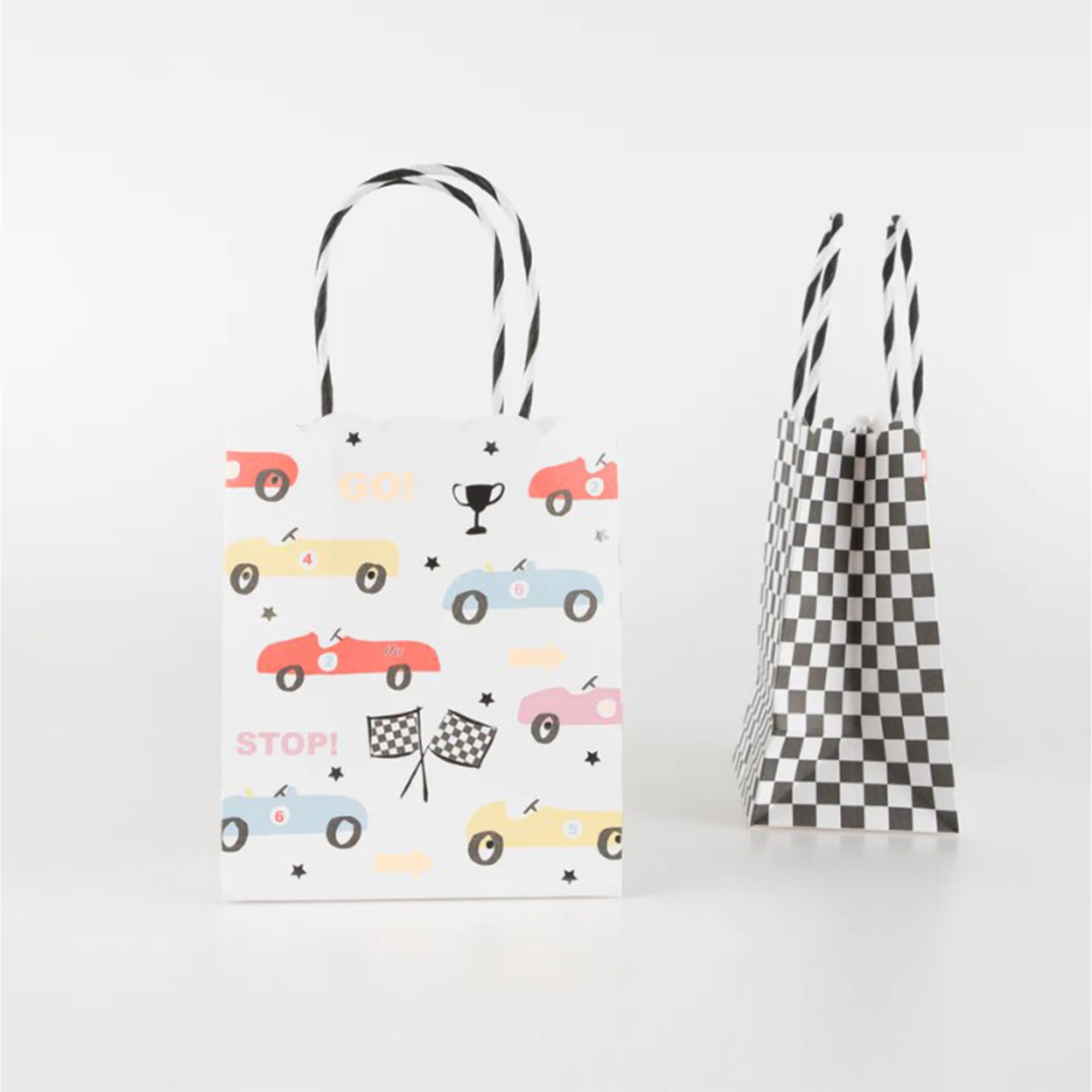 Meri Meri - 8 Race Car Party Tüten Meri Meri - 8 Race Car Party Tüten