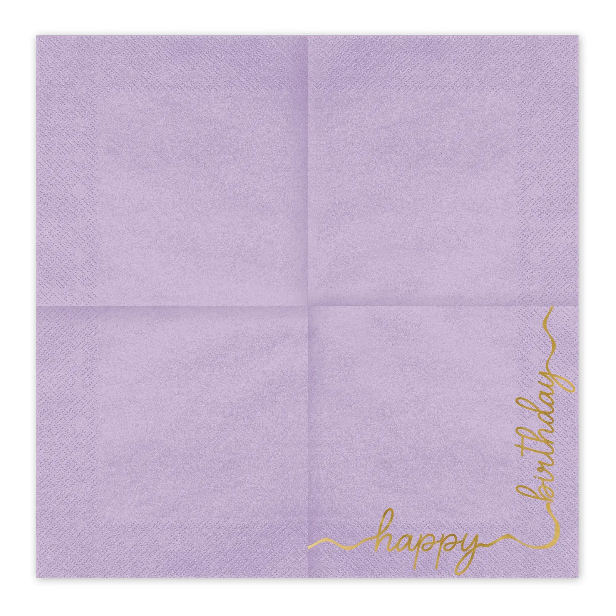 12 Servietten "Happy Birthday" Bunt