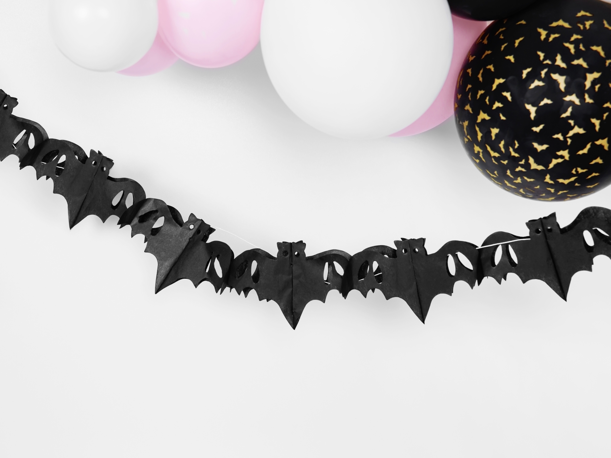 Halloween Party - Papiergirlande "Fledermaus"