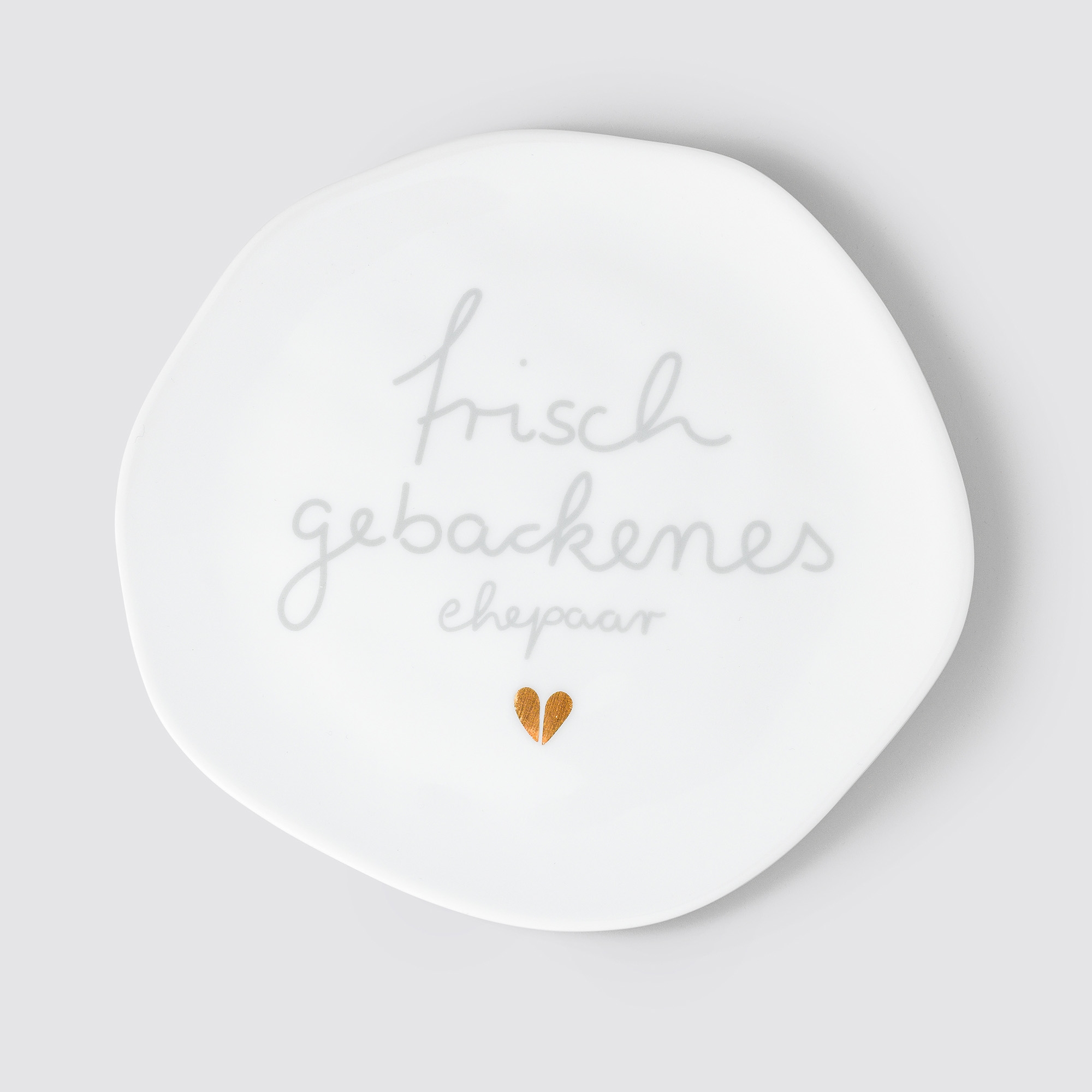 Räder Design - Kleiner Teller "Frisch gebackenes Ehepaar"