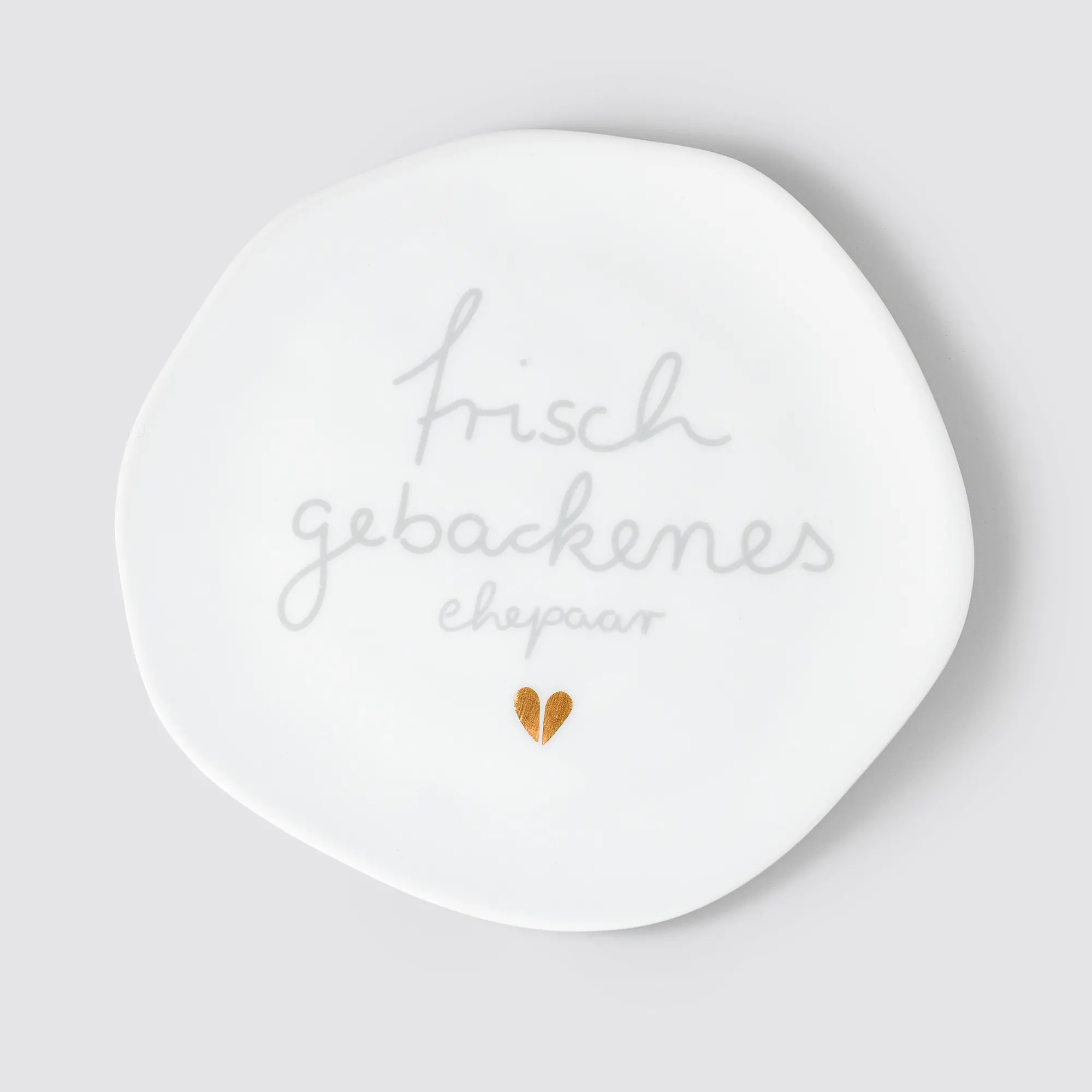 Räder Design - Kleiner Teller "Frisch gebackenes Ehepaar"