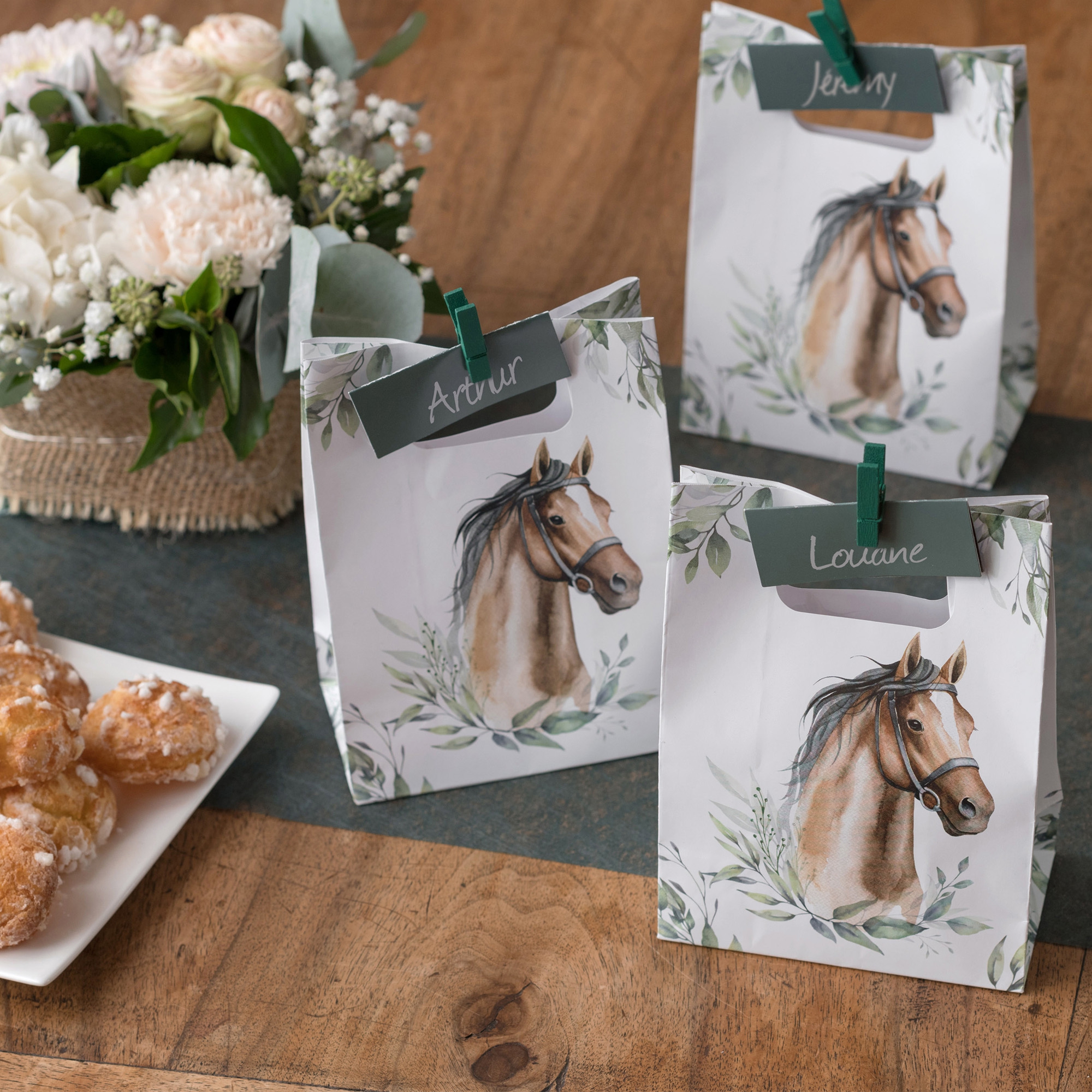 Partytütchen "Pferd" 10 Stück Partytütchen "Pferd" 10 Stück