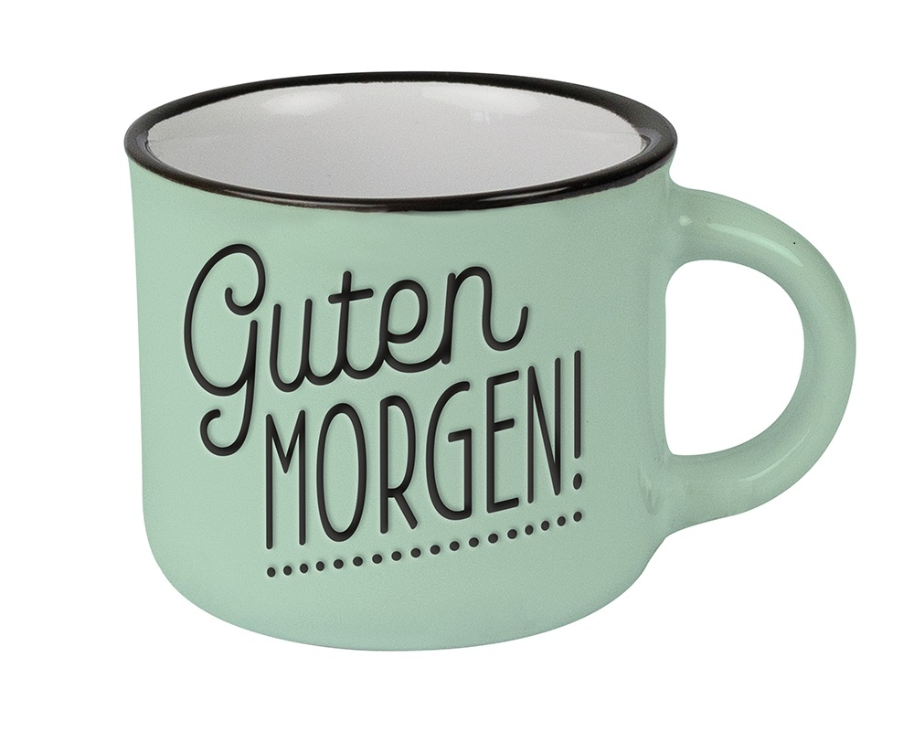 Espresso-Tasse Vintage "Guten Morgen!" Espresso-Tasse Vintage "Guten Morgen!"
