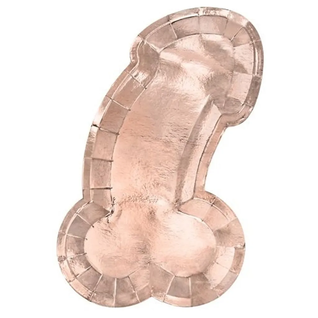 6 Pappteller "Same Penis forever"