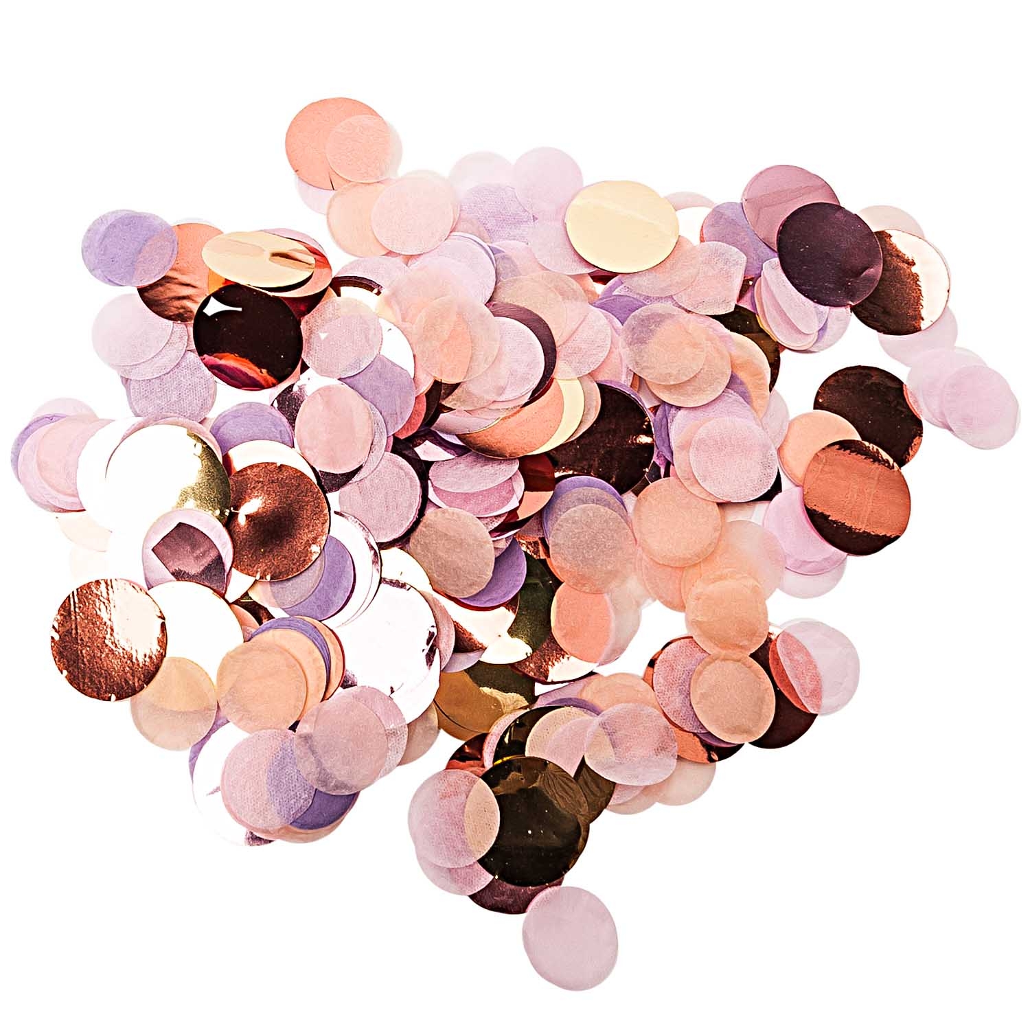 Konfetti Popper - Pastell Mix Rosa, Flieder, Apricot 8g