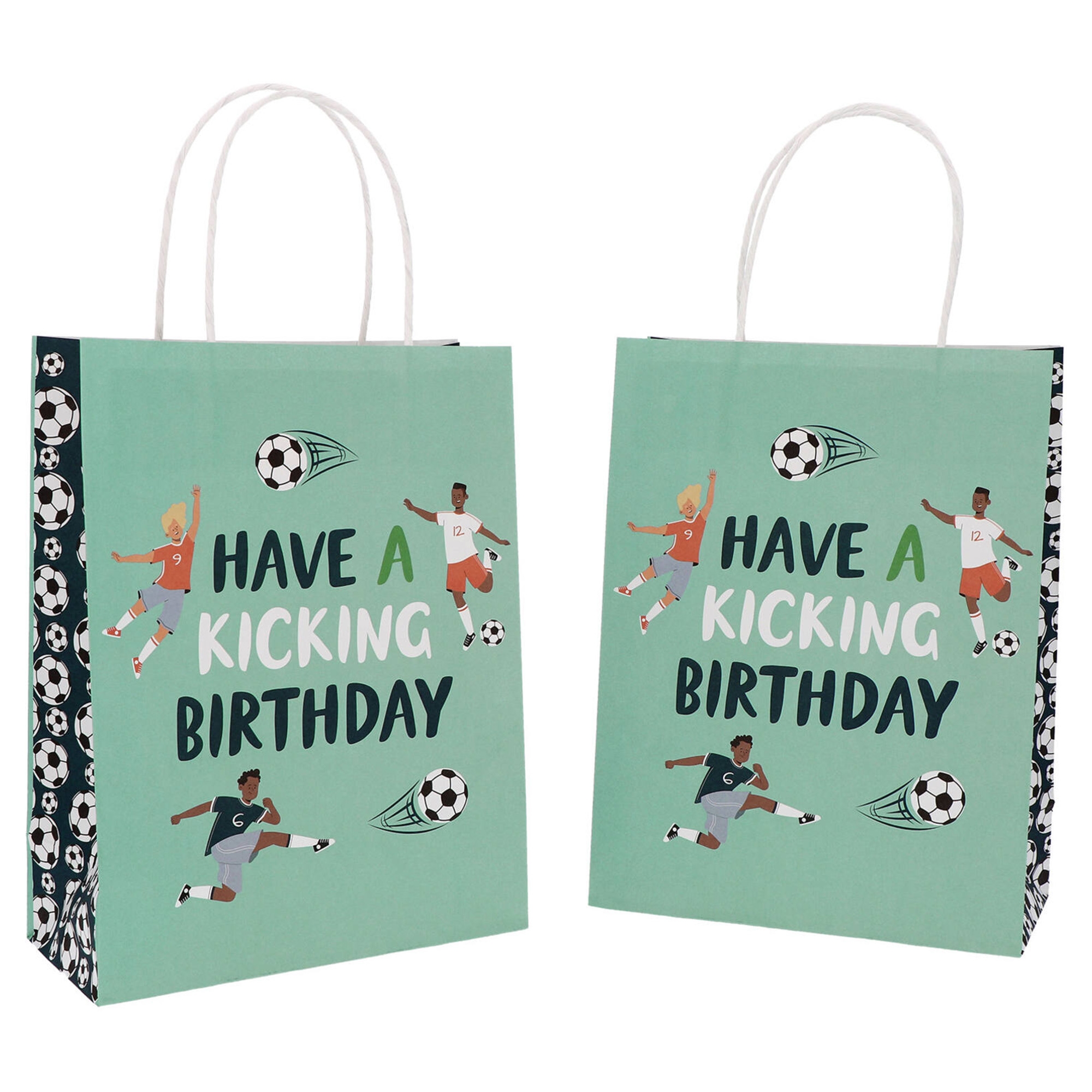6 Geschenktüten "Fußball" 6 Geschenktüten "Fußball"