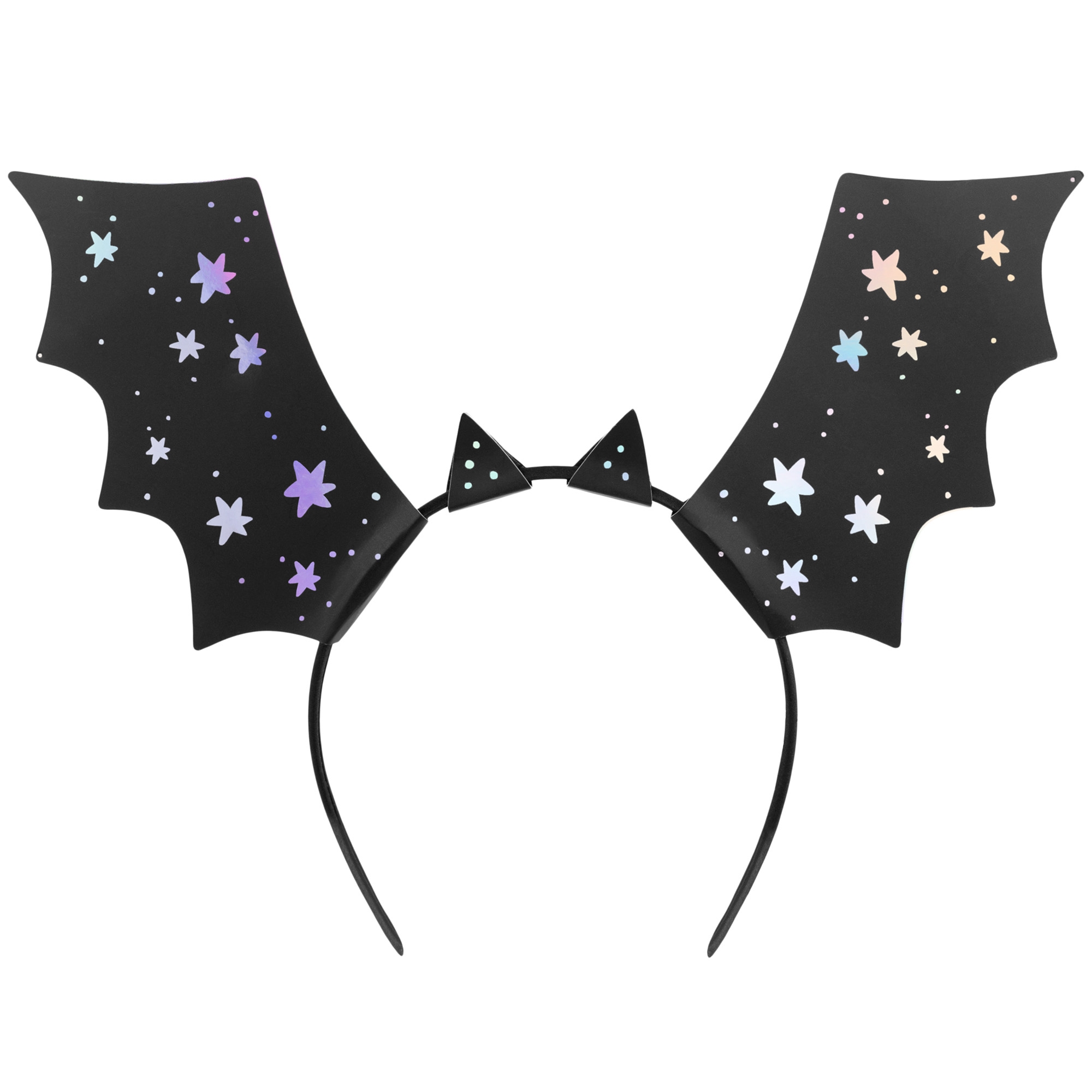 4 DIY Haarreifen "Fledermaus"